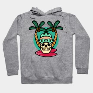 skull summer Hoodie